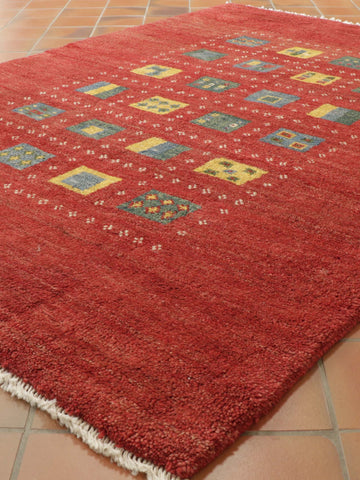 Handmade Persian Gabbeh rug  - TR309004