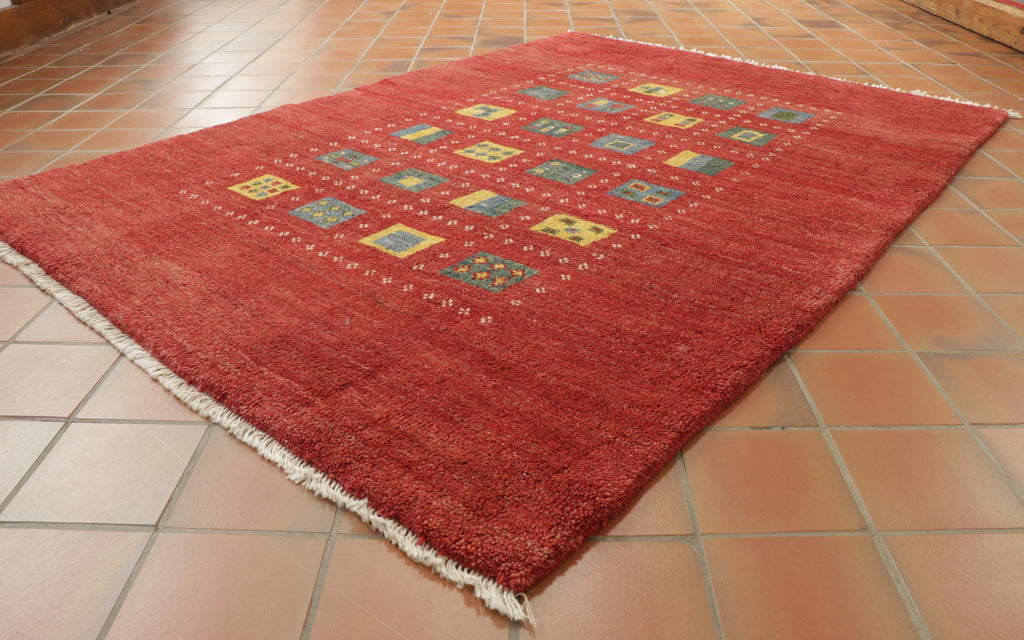 This Persian Gabbeh Rug Adds A