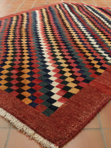 Handmade oriental Gabbeh rug - TR309014