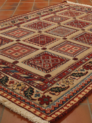 Fine handmade Persian Sirjan kilim - 241207