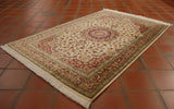 Extra fine handmade Persian Qum silk rug - 273896