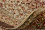 Extra fine handmade Persian Qum silk rug - 273896