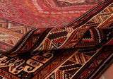 This carpet is fairly fine and tightly knotted for a Persian Qasqai piece