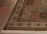 Fine handmade Kashmir silk carpet - 285210
