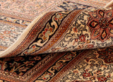 Fine handmade Kashmir silk carpet - 285210