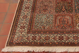 These Kashmir Silks have been woven onto a cotton foundation