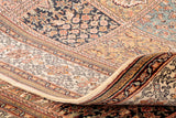 Fine handmade Kashmir silk rug - 295348