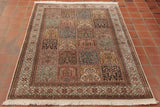 The design originates from when, during the Persian Empire Shah Abbas commissioned weavers to weave a carpet to reflect his garden in the different seasons