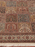 Kashmir Silk featuring a garden design commissioned by Shah Abbas
