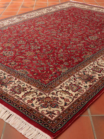 Fine handmade Kashmir Silk rug - 295349