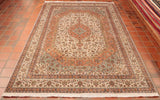 Fine handmade Kashmir Silk rug - 295352