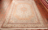 Fine handmade Kashmir Silk rug - 295352