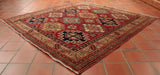 Hand made Afghan Kazak in a fine weave with rich colours.