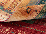 This is quite a finely knotted Loribaft runner