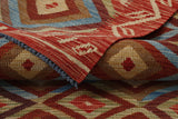 Handmade Afghan Kilim runner - 295611