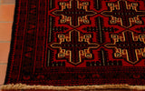 Handmade Afghan Belouch rug - 295860