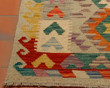 Handmade Afghan Kilim rug - 295947