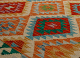 Handmade Afghan Kilim rug - 296236
