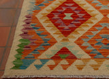 Handmade Afghan Kilim rug - 296236