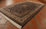 Fine handmade Kashmir Silk rug - 306281