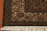 Fine handmade Kashmir Silk rug - 306281
