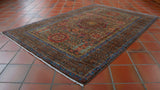 Fine handmade Afghan Mamluk rug - 306327