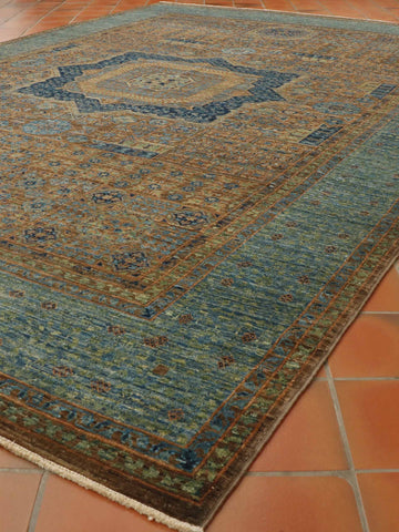 Fine handmade Afghan Mamluk rug - 306333