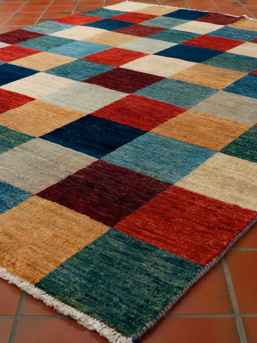 Handmade Afghan Loribaft rug - 306546