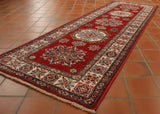 Fine handmade Afghan Kazak runner - 306636