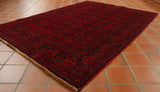 Fine handmade Afghan Belgique rug - 306655