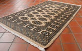 Luxury handmade Mori Pakistan Bokhara rug - 307064