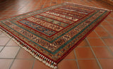 Fine handmade Afghan Samarkand rug - 307126