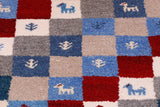 Handmade Indo Persian Gabbeh mat - 307172