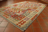 Handmade Afghan Kilim rug - 306276