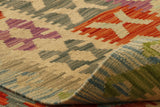 Handmade Afghan Kilim rug - 306276