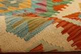 Handmade Afghan Kilim - 307423