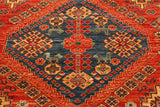 Handmade Afghan Choeb Rang square rug - 307485