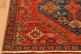 Handmade Afghan Choeb Rang square rug - 307485