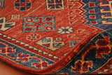 Handmade Afghan Choeb Rang square rug - 307485
