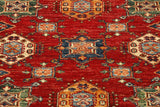 Handmade Afghan Kazak rug - 307569