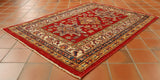 Fine handmade Afghan Kazak rug - 307572