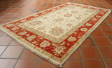 Fine handmade Afghan Ziegler rug - 307639