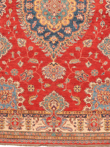 Fine handmade Afghan Kazak rug - ENR307648