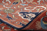 Fine handmade Kashmir wool and silk rug - 307654