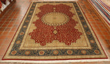 Extra fine handmade Persian Qum carpet - 307656