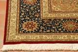 Extra fine handmade Persian Qum carpet - 307656