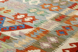Handmade Afghan Kilim Tulsa rug - 307700A