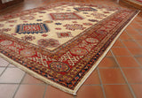 Extra fine handmade Afghan Kazak rug - 307783