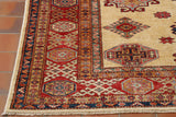 Extra fine handmade Afghan Kazak rug - 307783