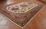 Extra fine handmade Afghan Kazak rug - 307785